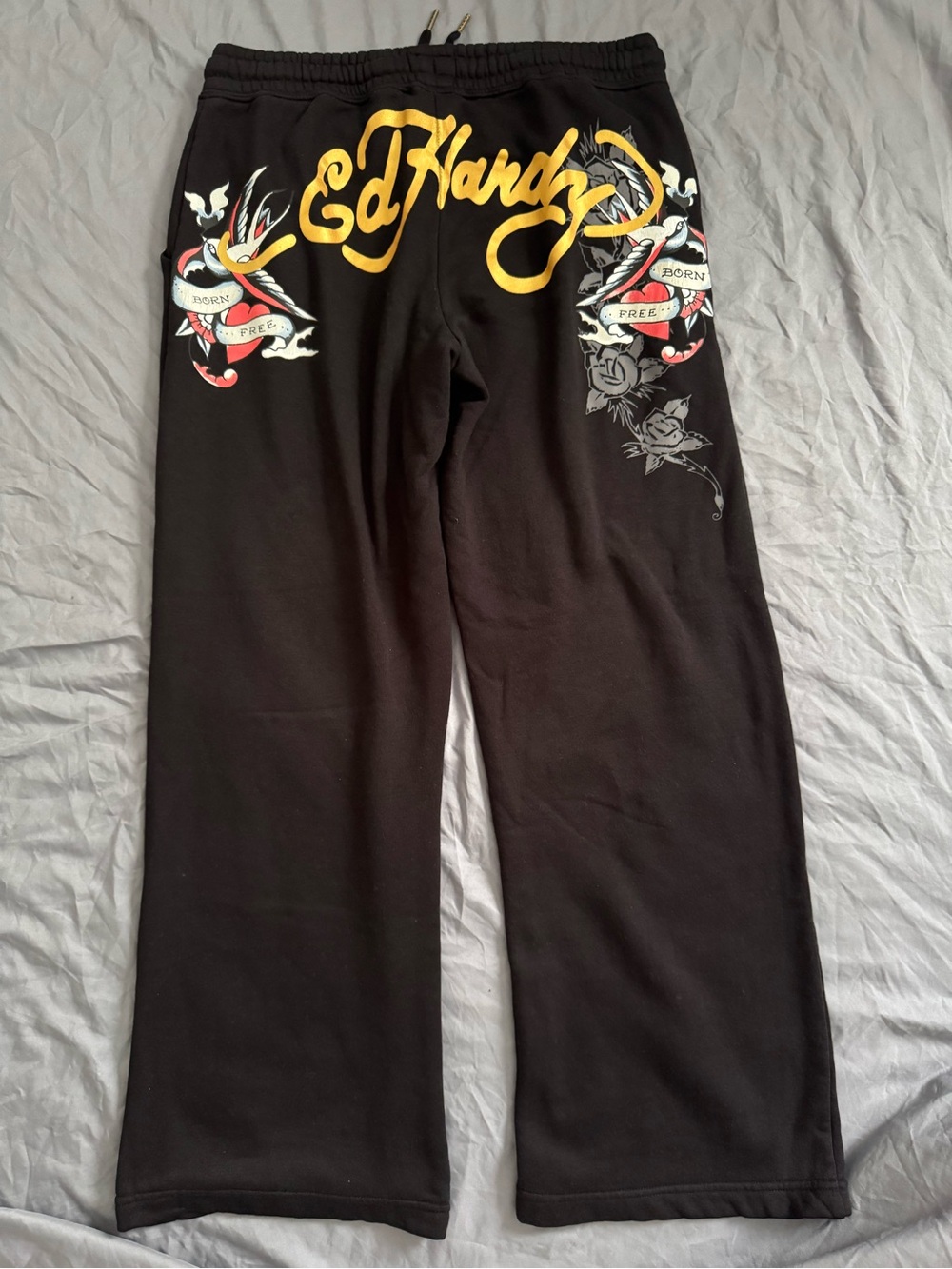 Ed Hardy Dagger Heart y2k Sweatpants